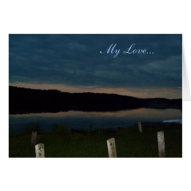 Mi amor... Tarjeta (Anverso (Horizontal))