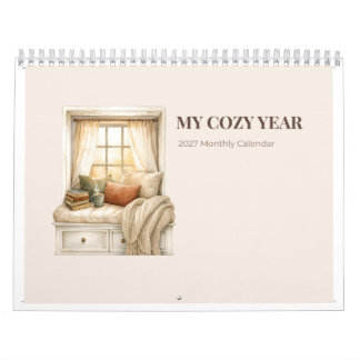 Mi Año Acogedor - Calendario Mensual 2027