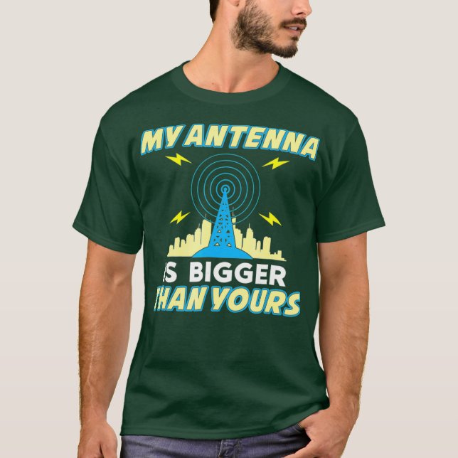 Mi antena es mayor que la de tu graciosa camiseta (Anverso)