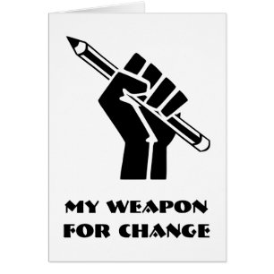 Mi arma para el cambio