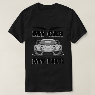 Mi auto mi camiseta de mi vida