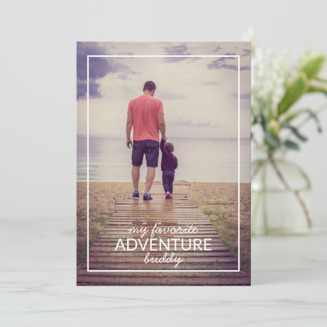 Mi Aventura favorita Día del Padre de Buda (Anverso de pie)