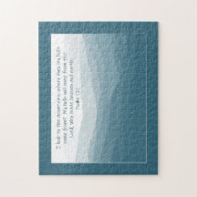 Mi ayuda desde las montañas del rompecabezas de Bl