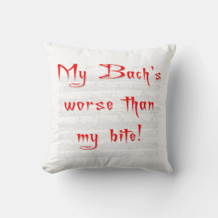 Mi Bach es Peor que mi Mordisco almohada