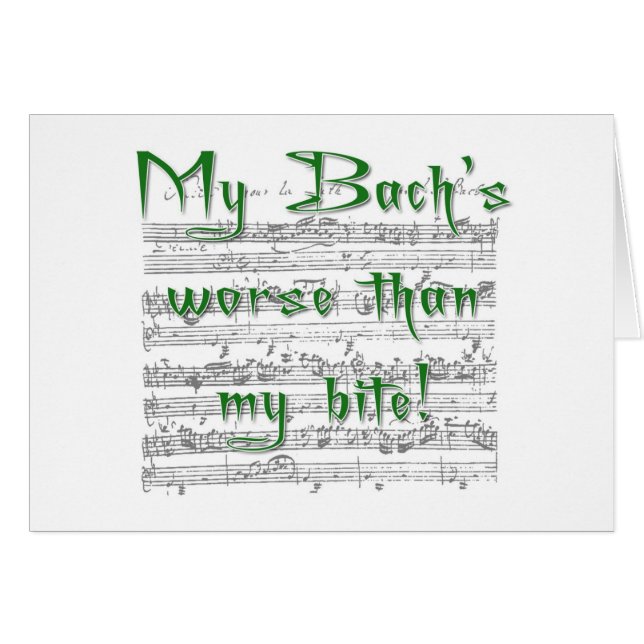 ¡Mi Bach peor que mi mordedura! (Anverso (Horizontal))