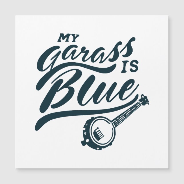 Mi banjo de vidrio es azul (Anverso)