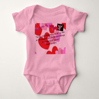 Mi bebé, mi San Valentín, camisa infantil