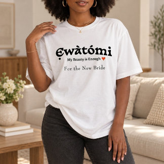 Mi Belleza es Suficiente Camiseta — Regalo para El