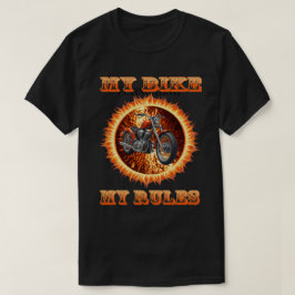 Mi Bicicleta Mi Regla Camiseta Personalizada