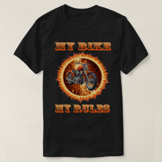 Mi Bicicleta Mi Regla Camiseta Personalizada