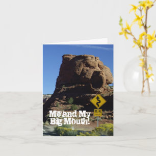 Mi boca y yo - ¡Lo siento! Tarjeta mediana