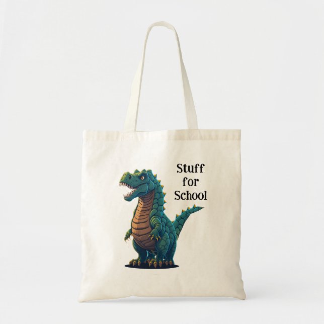 Mi bolsa de libros y cosas para la escuela (Frente)