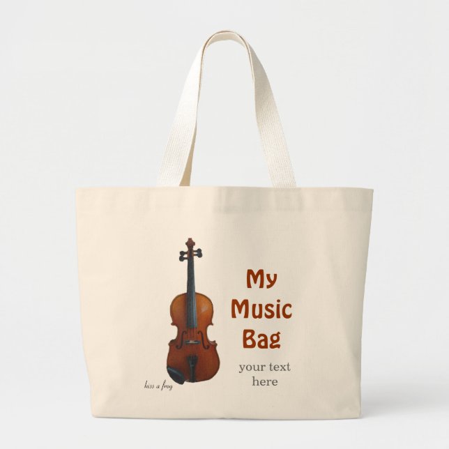 Mi bolsa de música (personalizar) (Frente)