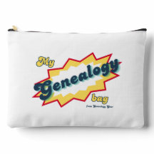 Mi bolso de accesorios de genealogía
