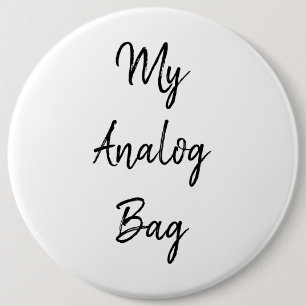 Mi botón de bolsa analógica 