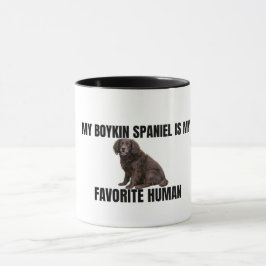 Mi Boykin Spaniel Es Mi Taza De Humano Favorito