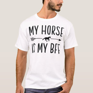 Mi Caballo Es Mi BFF - Caballo Montando Camiseta