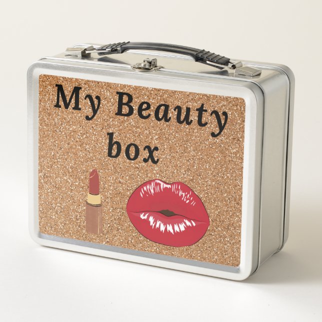 Mi caja de belleza, funda de maquillaje (Anverso)