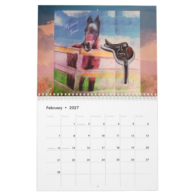 Mi calendario de favoritos (Feb 2027)