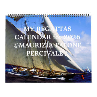Mi calendario de regatas para un alegre 2026.