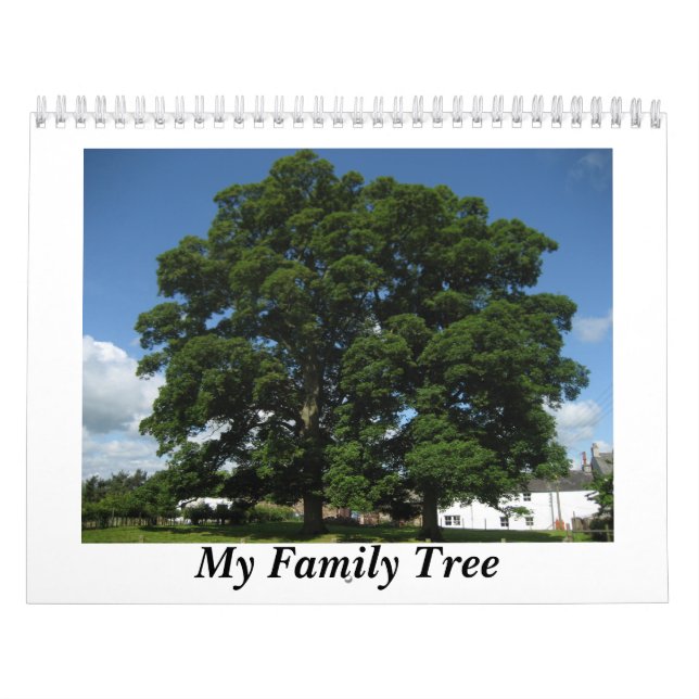 Mi calendario del árbol de familia (Tapa)
