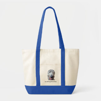 Mi Camina Mi Hoooooman Bolsa Tote de Irish Wolfhou