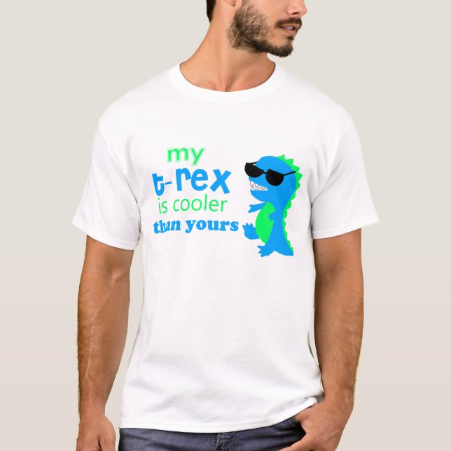Mi camisa del dinosaurio del t-rex (Anverso)