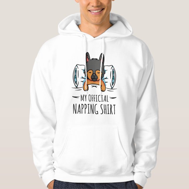 Mi camisa oficial de dormir con Perro dormido (Anverso)