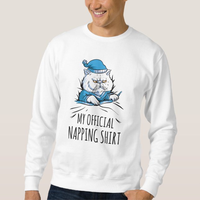 Mi camisa oficial de dormir con Perro dormido (Anverso)