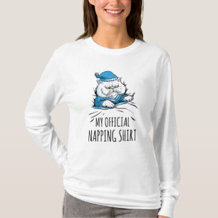 Mi camisa oficial de dormir con Perro dormido