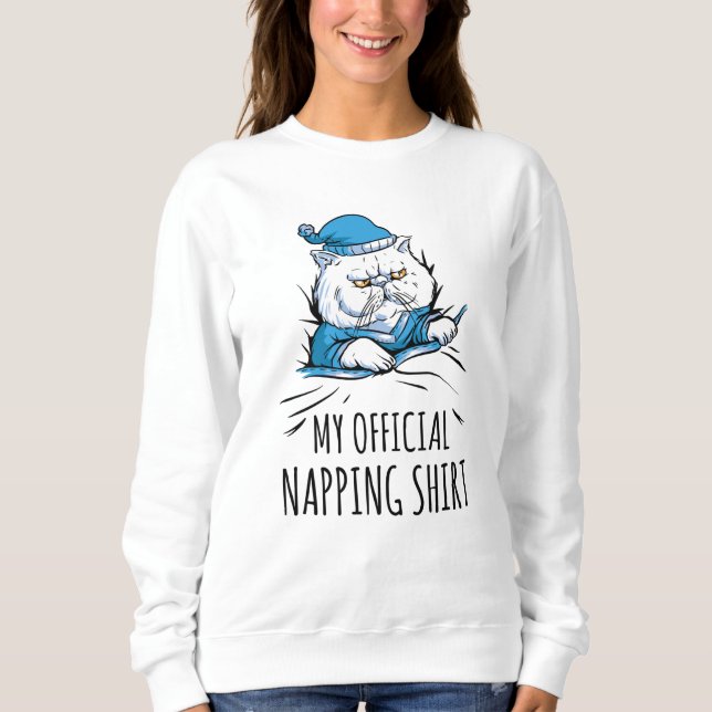Mi camisa oficial de dormir con Perro dormido (Anverso)