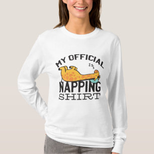 Mi camisa oficial de dormir la siesta - Giraffe pe