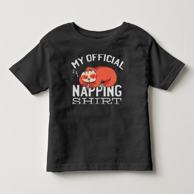 Mi camisa oficial para dormir Sloth (Anverso)