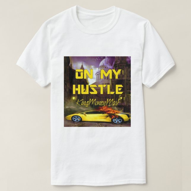 MI CAMISETA BLANCA DE TRABAJO DURO (Diseño del anverso)
