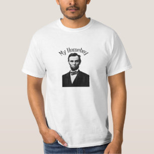 Mi camiseta de Abraham Lincoln del Homeboy