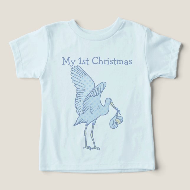 Mi camiseta de bebé para la 1ª Navidad (Diseño delantero )