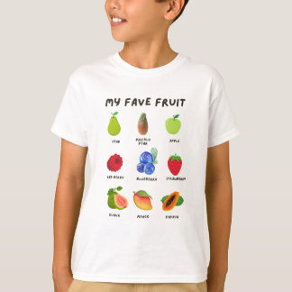 Mi camiseta de fruta favorita