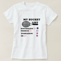 Mi camiseta de Grand Slam de lista de deseos - Nom