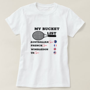 Mi camiseta de Grand Slam de lista de deseos - Nom