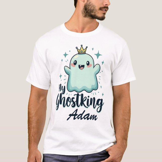 Mi camiseta de Halloween de Ghostking Kawaii para  (Anverso)