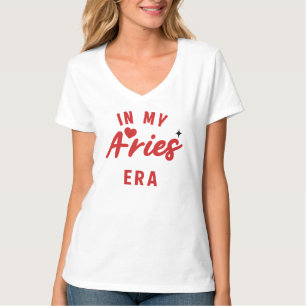 mi camiseta de la era Aries, regalo de cumpleaños