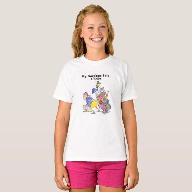 Mi camiseta de la venta de garaje (Anverso completo)