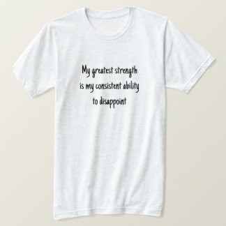 Mi camiseta de mayor fuerza