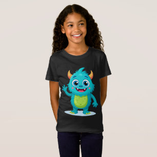 Mi Camiseta de niña de mejor amigo monstruo pequeñ