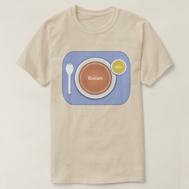 Mi camiseta de nutrición de placa (Diseño del anverso)