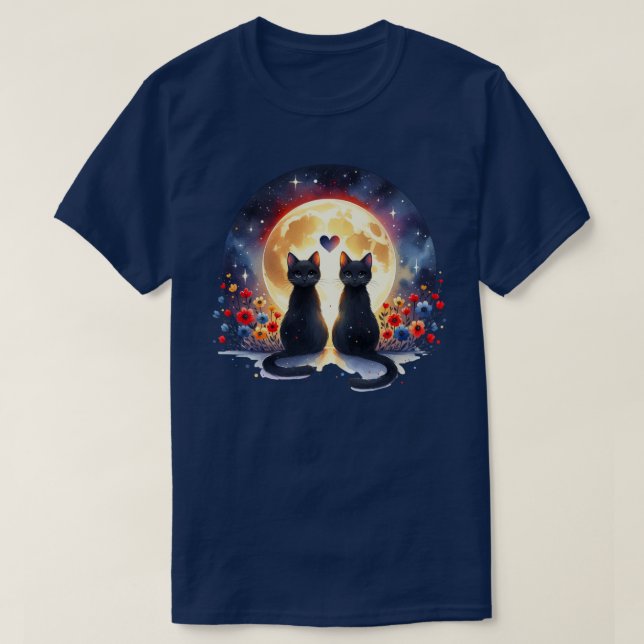 Mi camiseta de San Valentín Kitty Cat (Diseño del anverso)