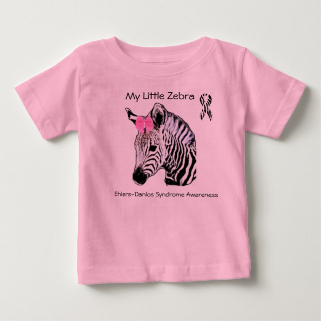 Mi camiseta de síndrome de Zebra EDS Ehlers-Danlos (Anverso)