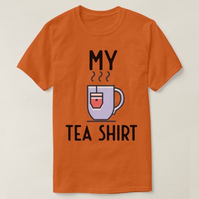 Mi camiseta de té 4 (Diseño del anverso)