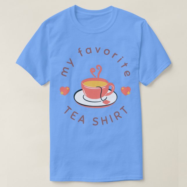 Mi camiseta de té favorita 5 (Diseño del anverso)