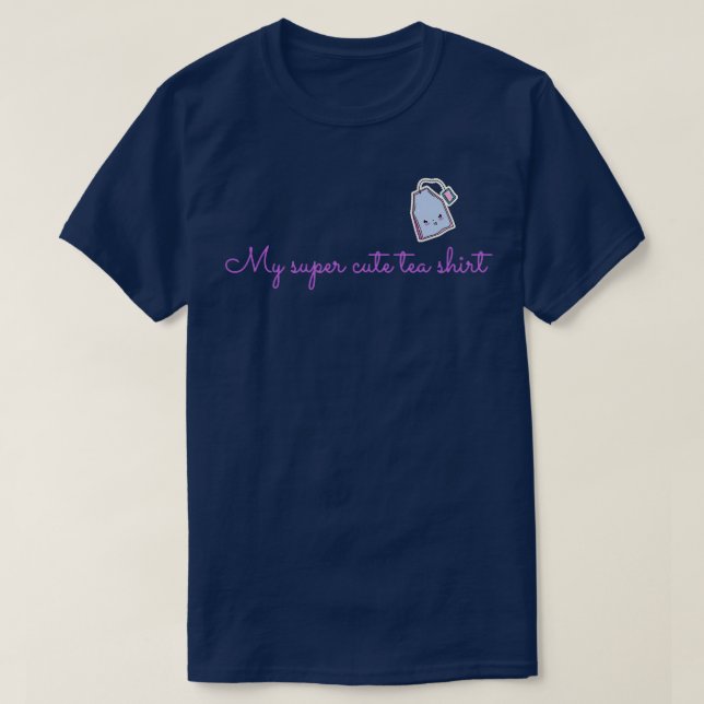 Mi camiseta de té súper lindo (Diseño del anverso)
